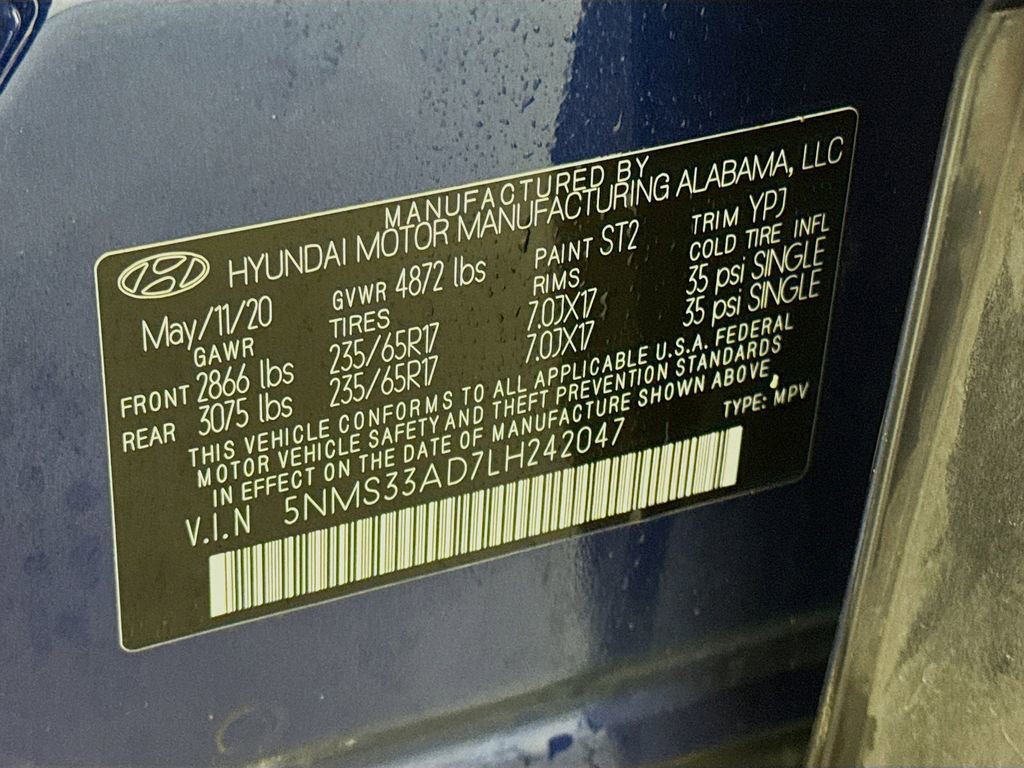 Used 2020 Hyundai Santa Fe SEL FWD image 33