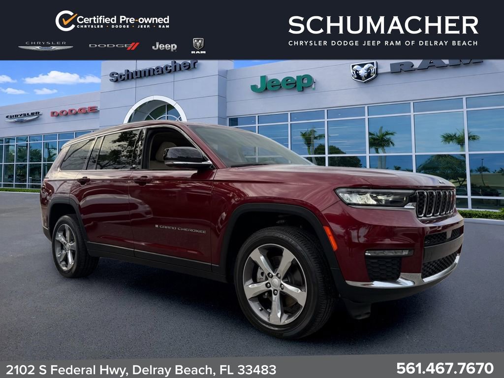 Used 2022 Jeep Grand Cherokee L Limited AWD/4WD image 1
