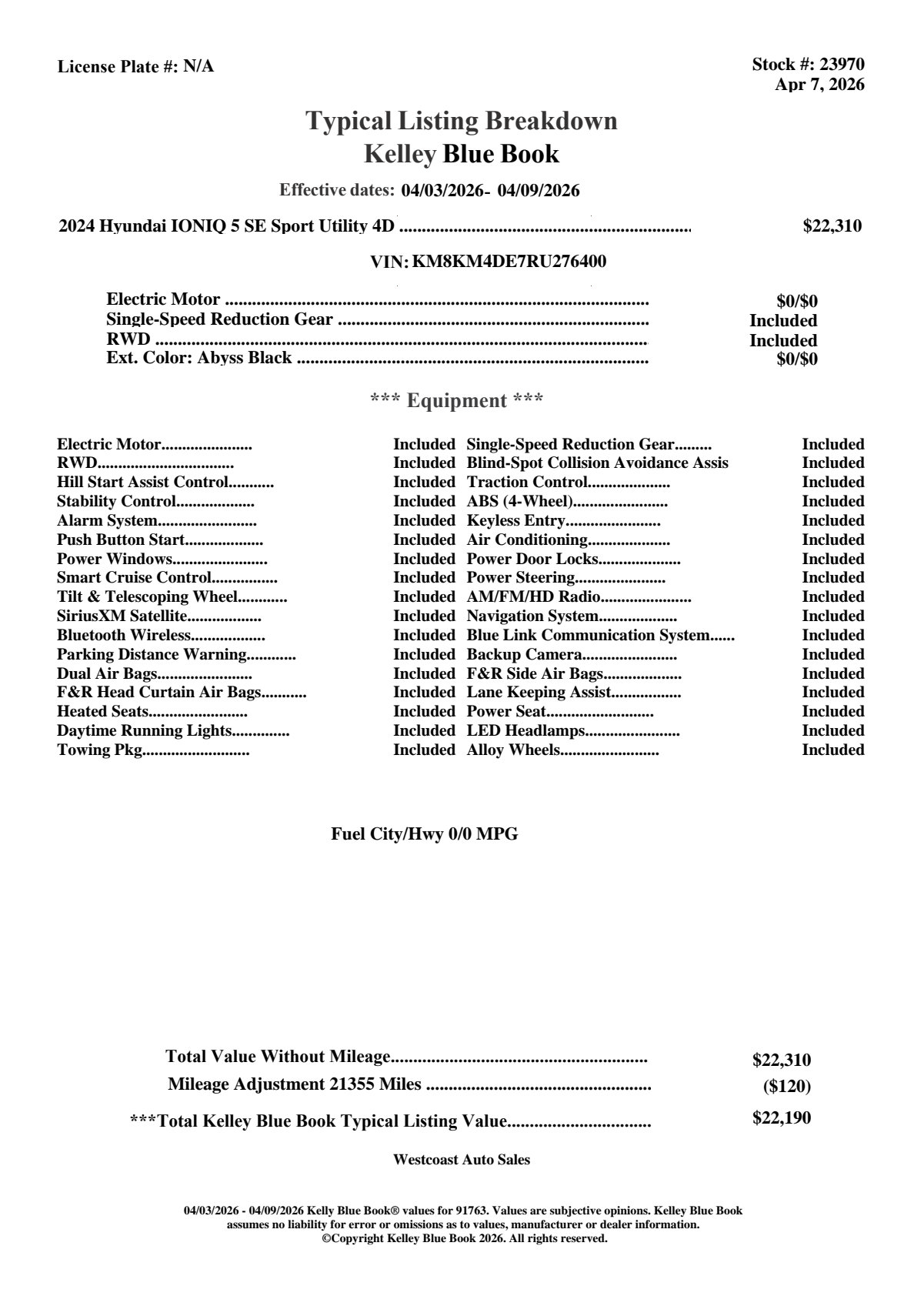 Used 2024 Hyundai Ioniq 5 SE image 5