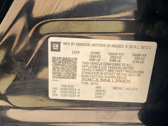 Used 2020 Chevrolet Trax LT FWD image 26