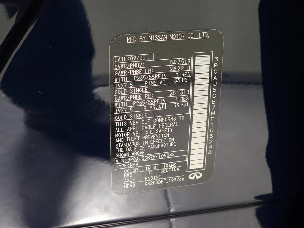 Used 2021 INFINITI QX50 Essential w/ Convenience Package image 36