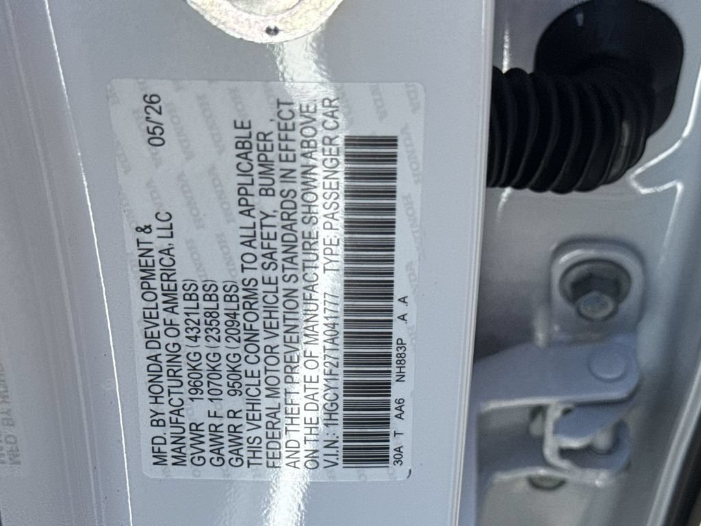 New 2026 Honda Accord LX image 26