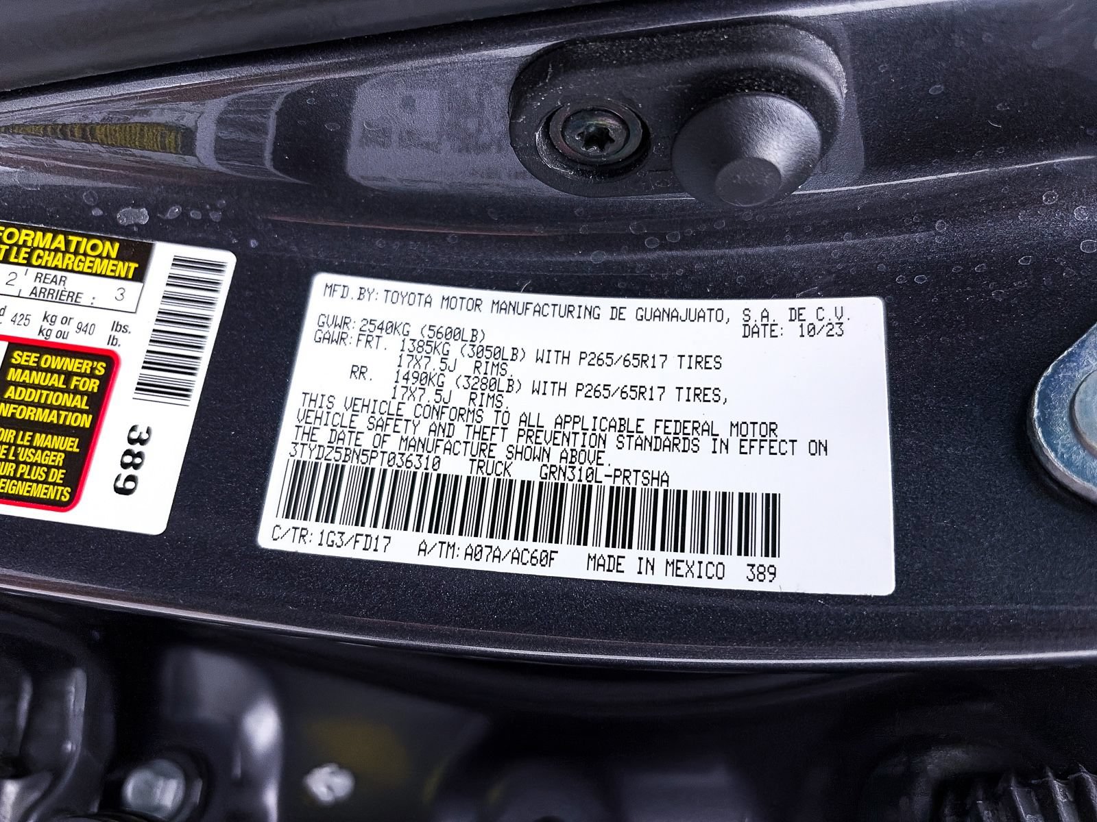 Used 2023 Toyota Tacoma TRD Sport AWD/4WD image 35