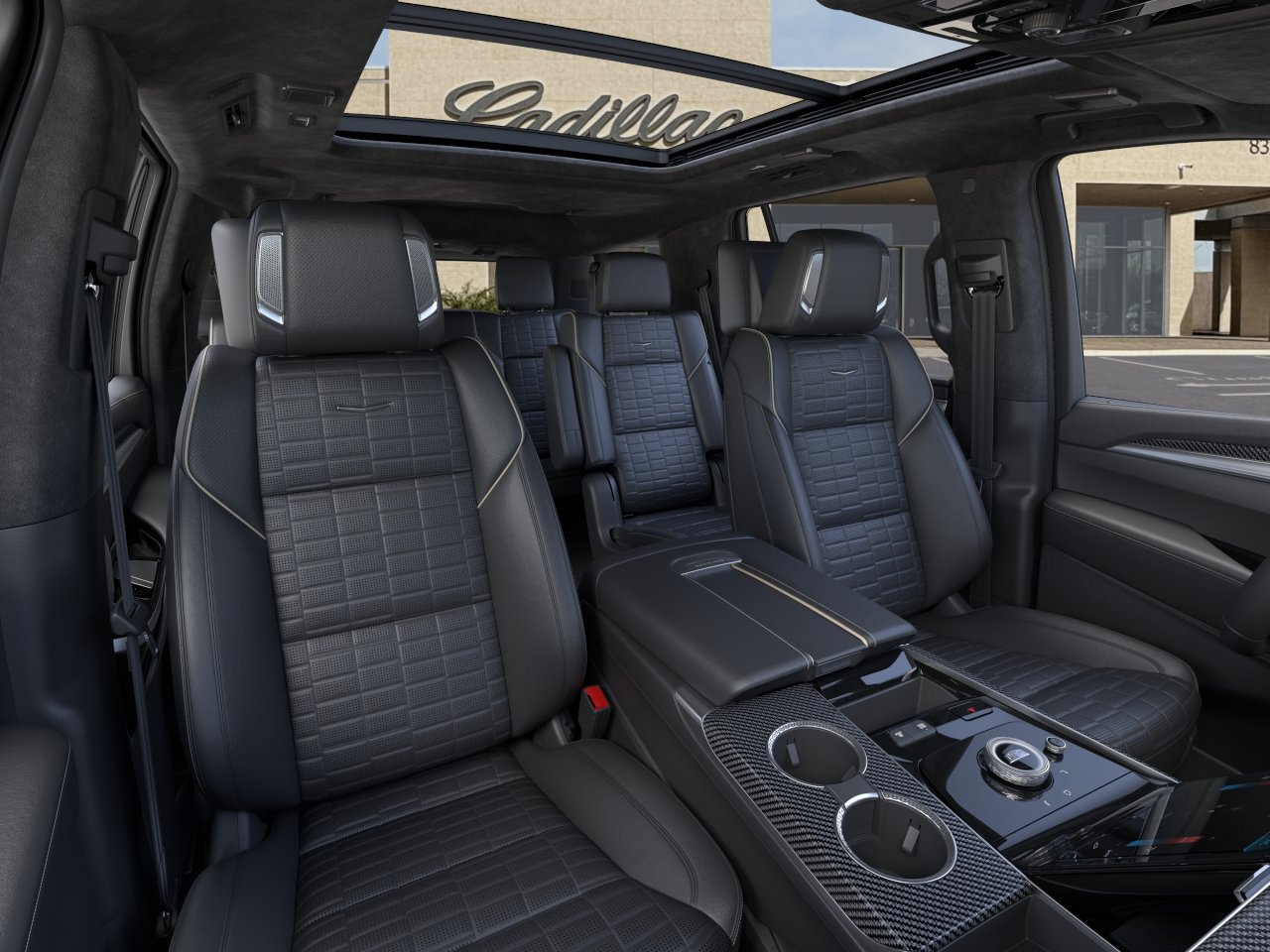New 2026 Cadillac Escalade V w/ LPO, ONYX Package AWD/4WD image 16