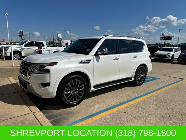 Used 2023 Nissan Armada Platinum w/ Captain's Chairs Package