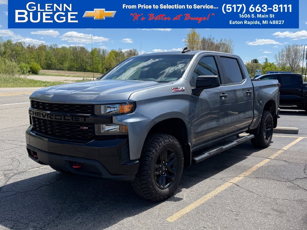 Certified 2020 Chevrolet Silverado 1500 Custom Trail Boss w/ Custom Convenience Package AWD/4WD image 1