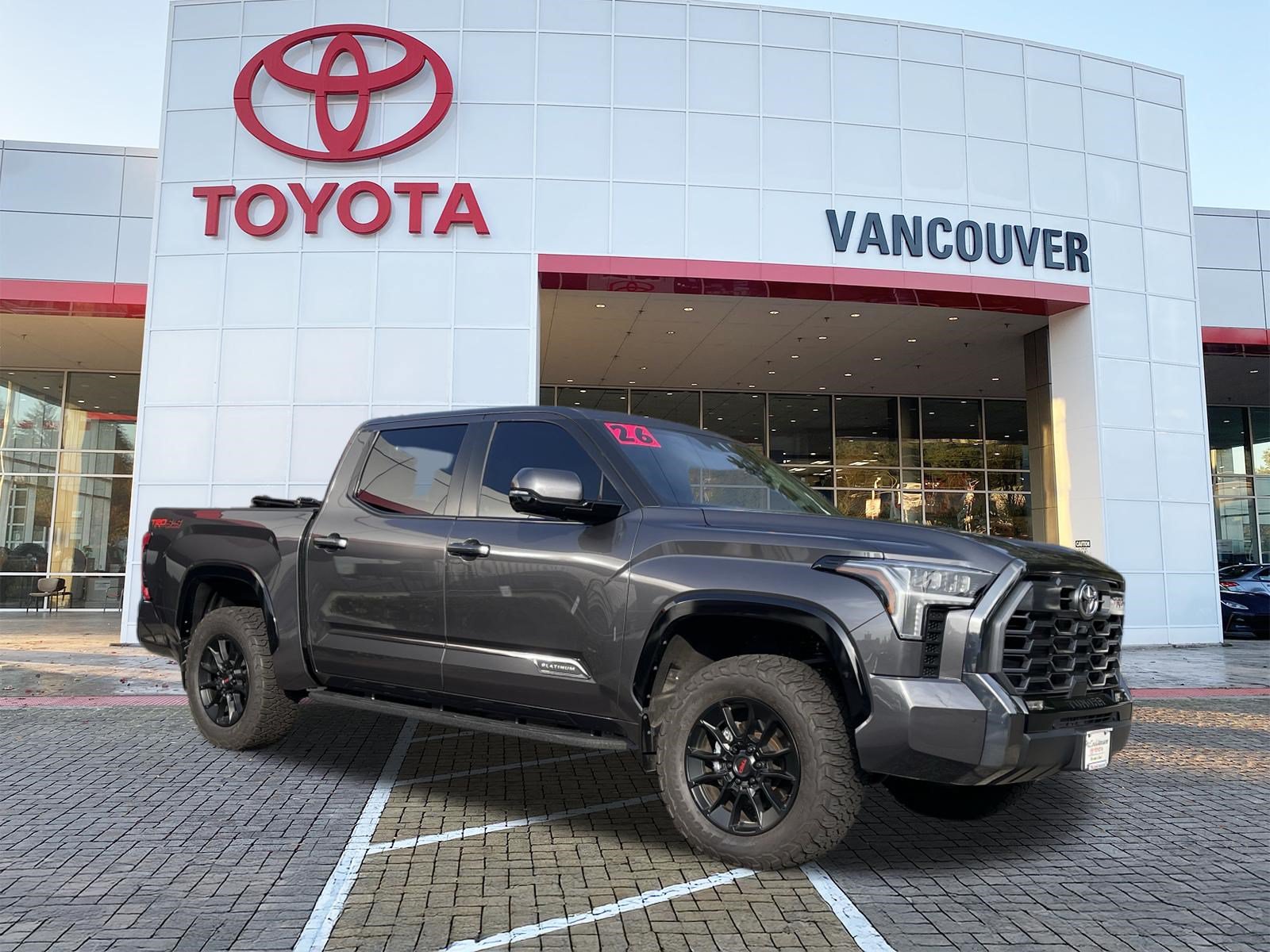 Certified 2026 Toyota Tundra Platinum w/ TRD Off-Road Package
