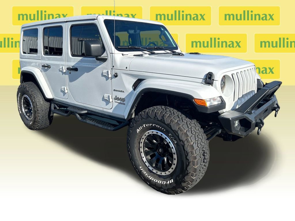 Used 2022 Jeep Wrangler Unlimited Sahara AWD/4WD image 1