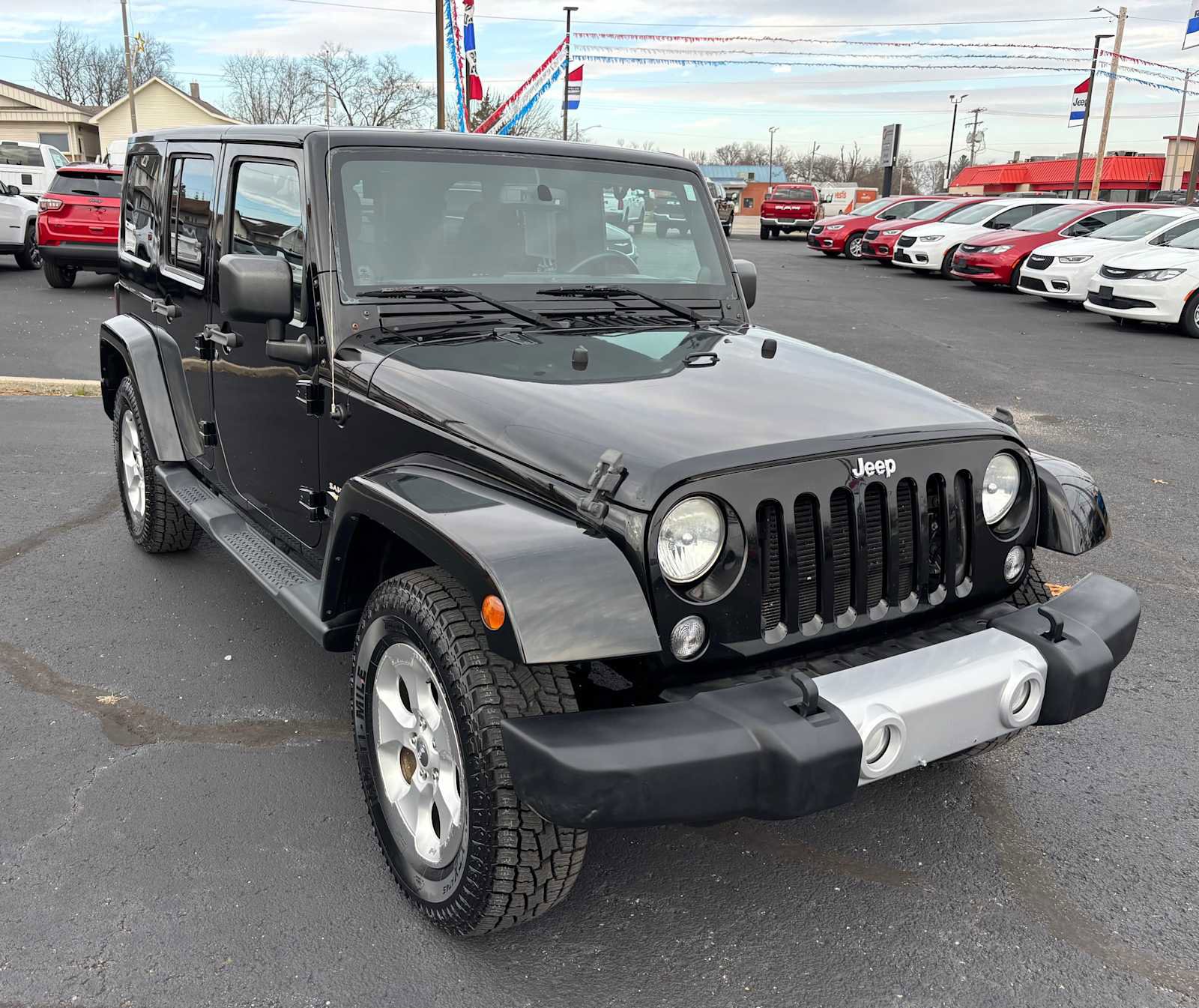 Used 2014 Jeep Wrangler Unlimited Sahara w/ Dual Top Group image 3