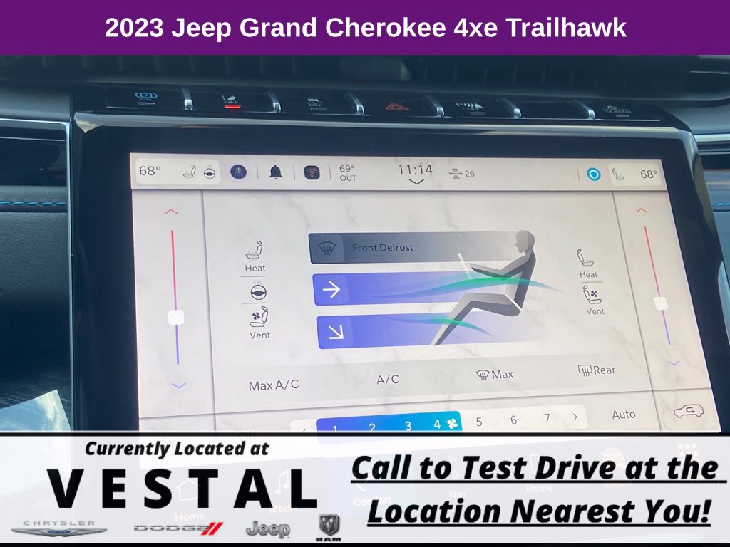 New 2023 Jeep Grand Cherokee Trailhawk w/ Advanced Protech Group II AWD/4WD image 26