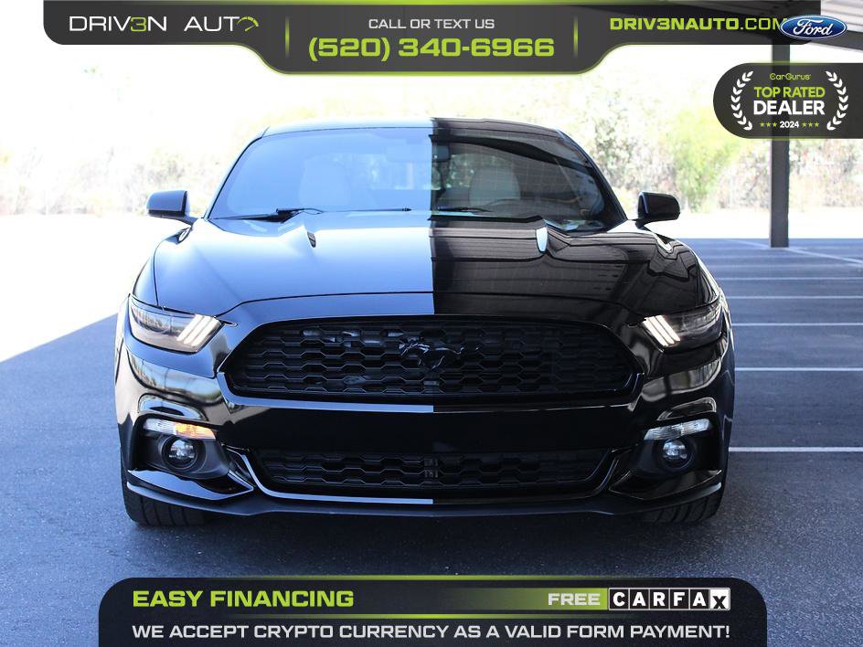 Used 2015 Ford Mustang EcoBoost w/ Wheel & Stripe Package image 2