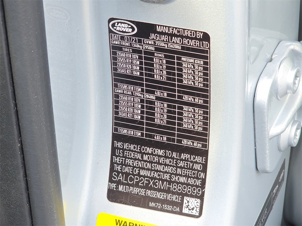 Used 2021 Land Rover Discovery Sport SE image 39