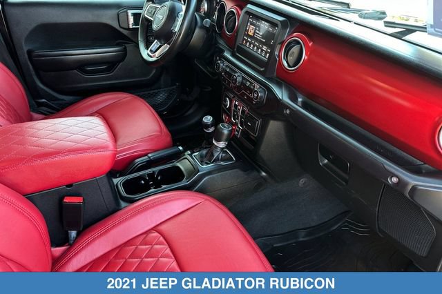 Used 2021 Jeep Gladiator Rubicon AWD/4WD image 17