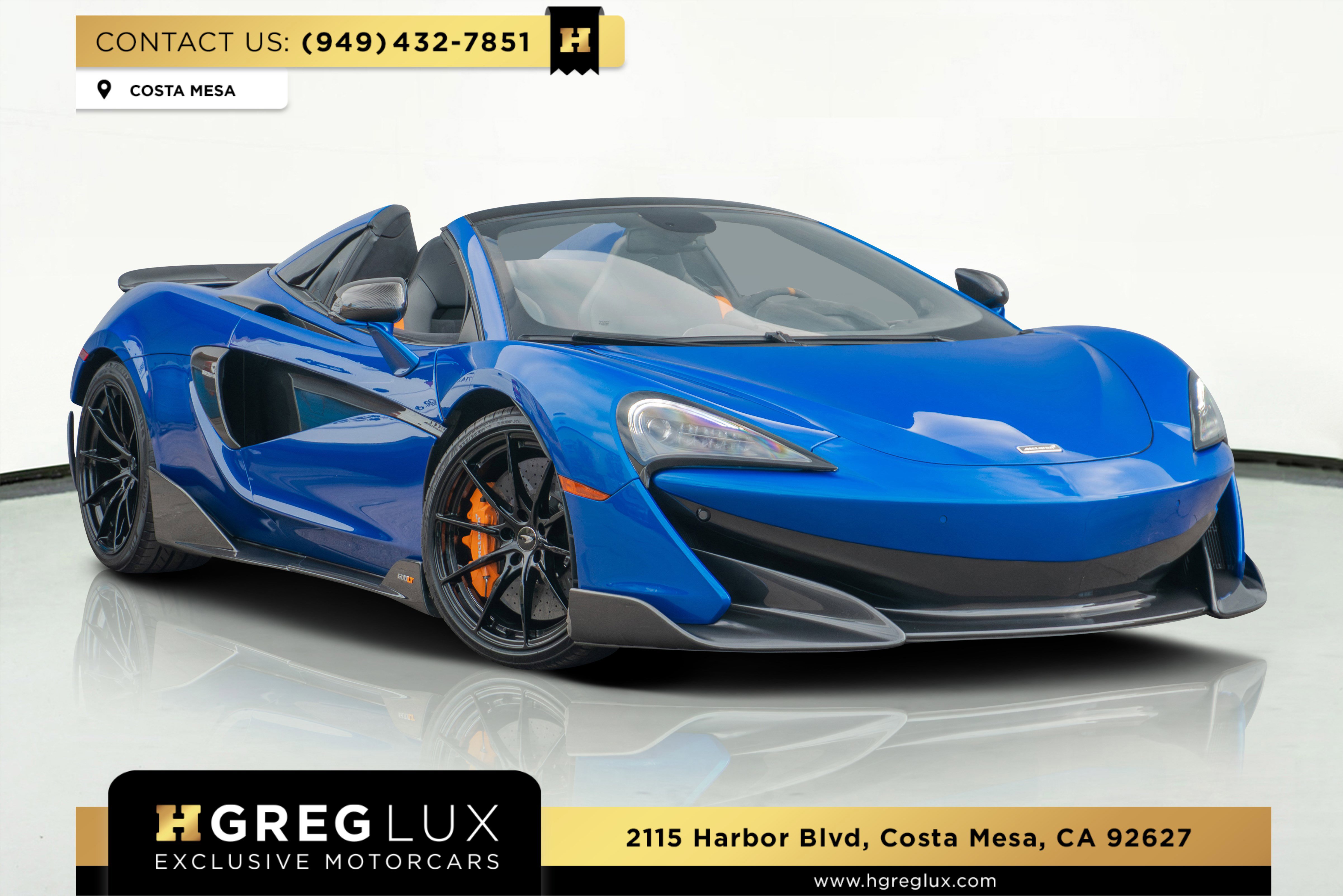 Used 2020 McLaren 600LT Spider