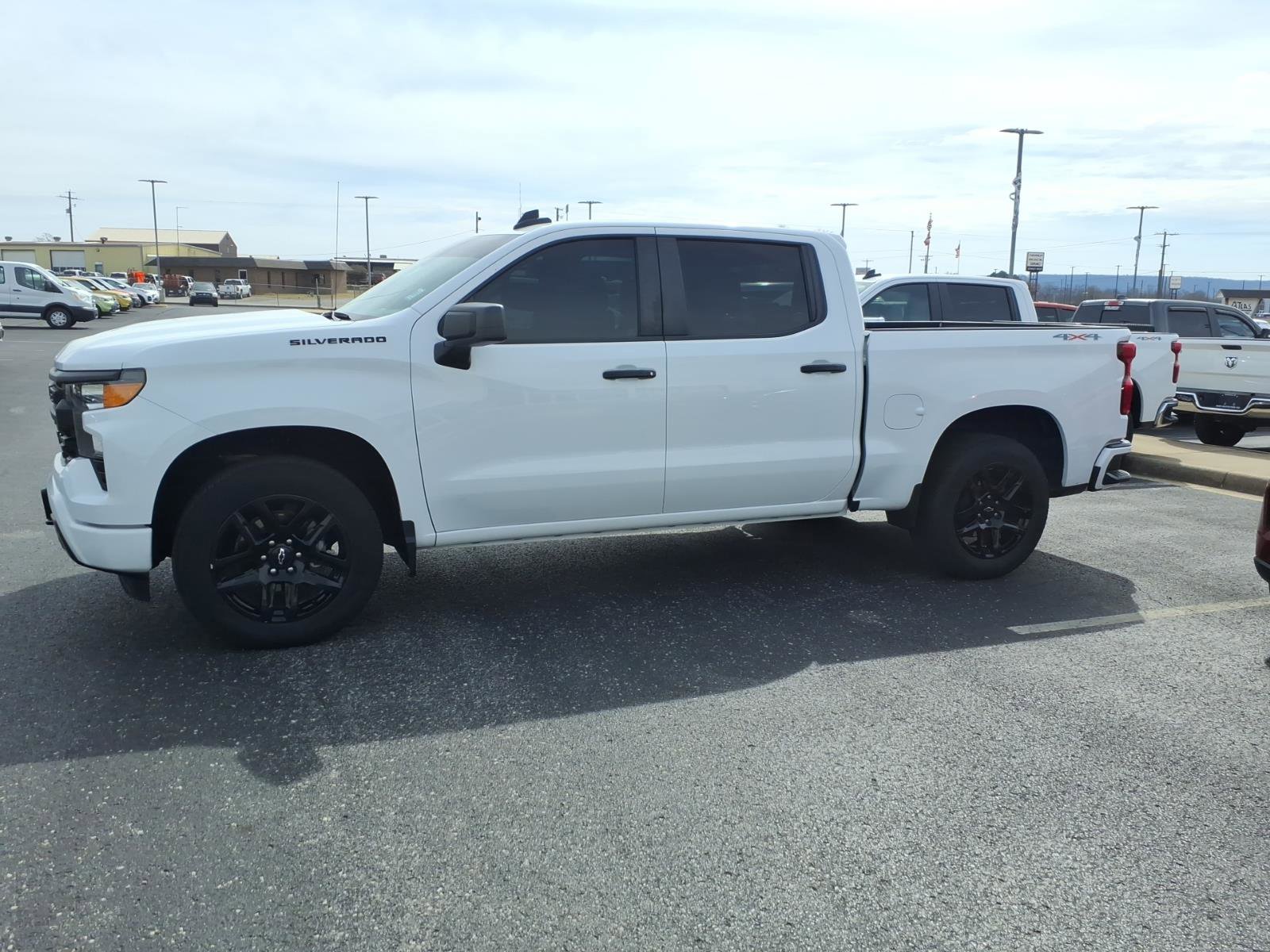 Used 2023 Chevrolet Silverado 1500 Custom w/ LPO, Dark Essentials Package AWD/4WD image 3