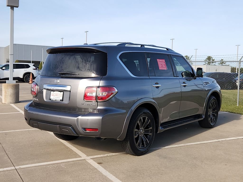 Certified 2020 Nissan Armada Platinum w/ Captain's Chairs Package image 5