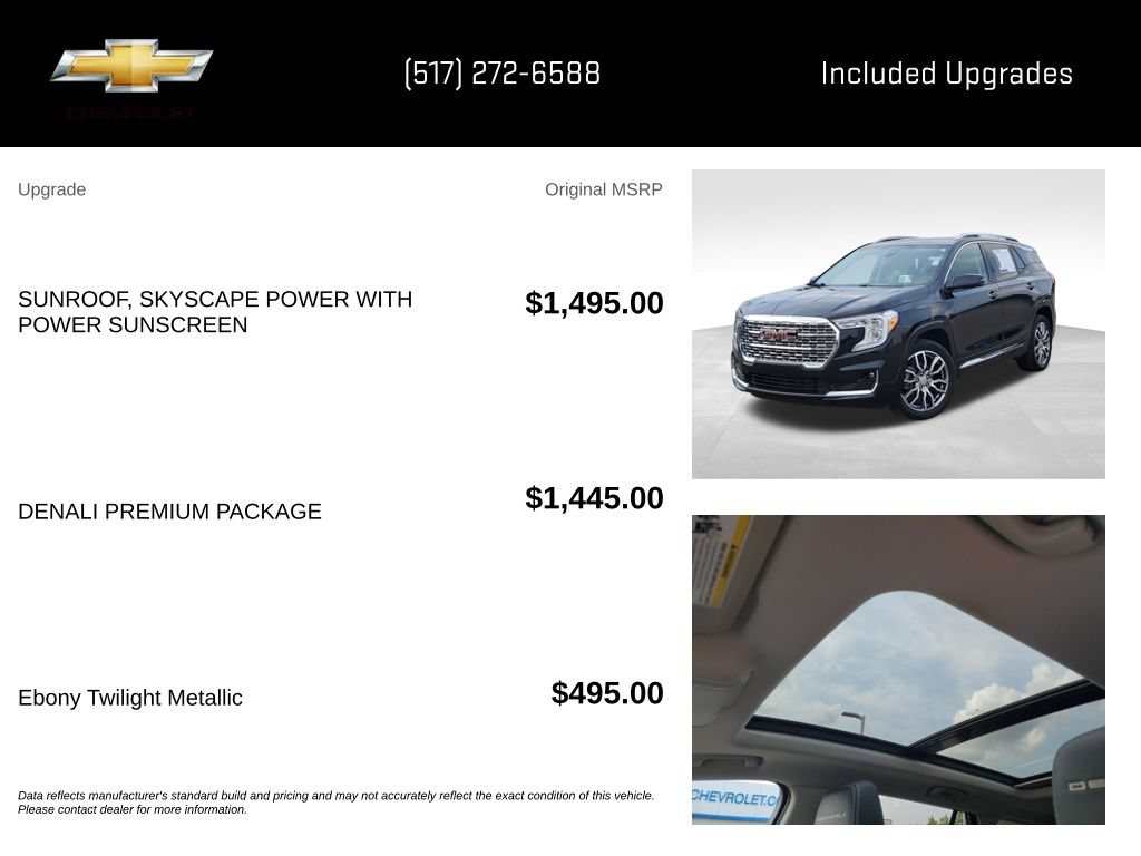 Used 2023 GMC Terrain Denali w/ Denali Premium Package AWD/4WD image 15