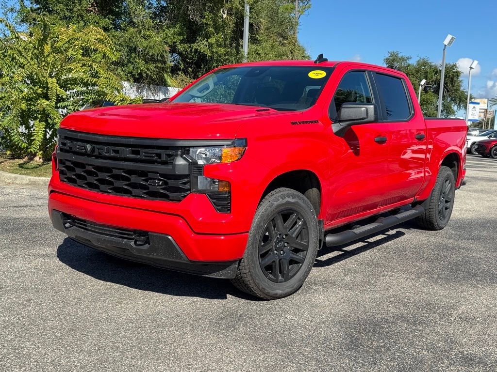 New 2025 Chevrolet Silverado 1500 Custom w/ Turbomax Blackout Package image 4
