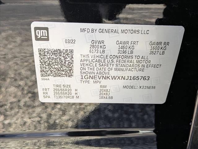 Used 2022 Chevrolet Traverse High Country image 25