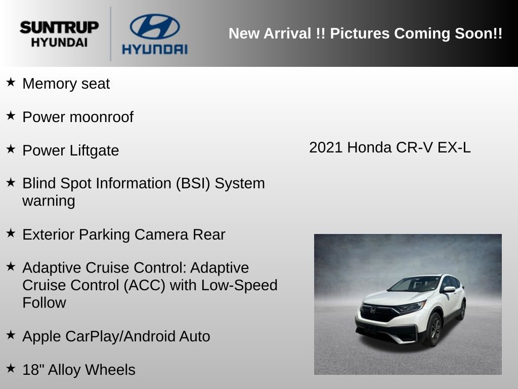 Used 2021 Honda CR-V EX-L image 5