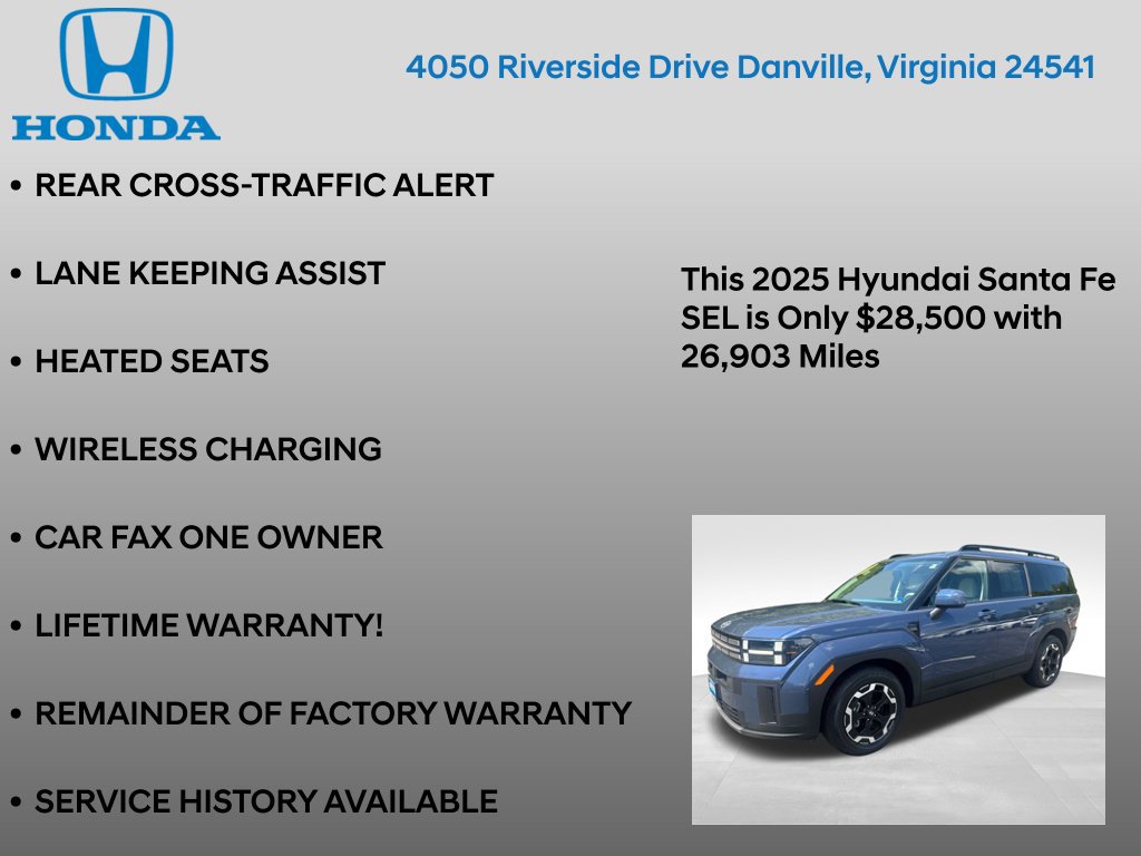 Used 2025 Hyundai Santa Fe SEL FWD image 12
