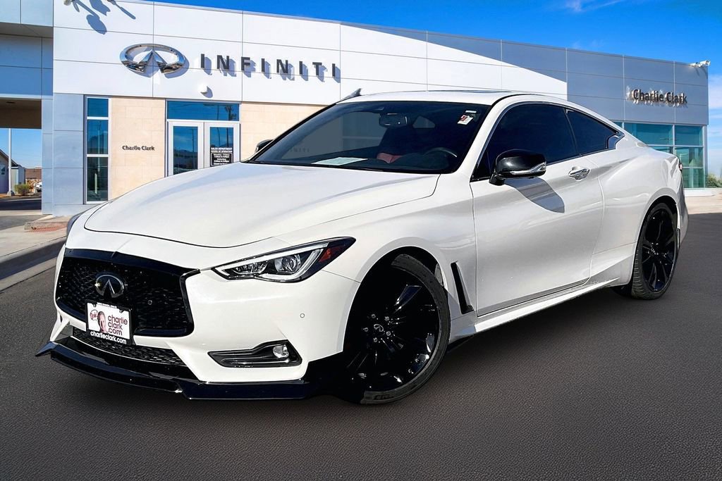 Used 2022 INFINITI Q60 Red Sport 400 w/ Cargo Package RWD image 1