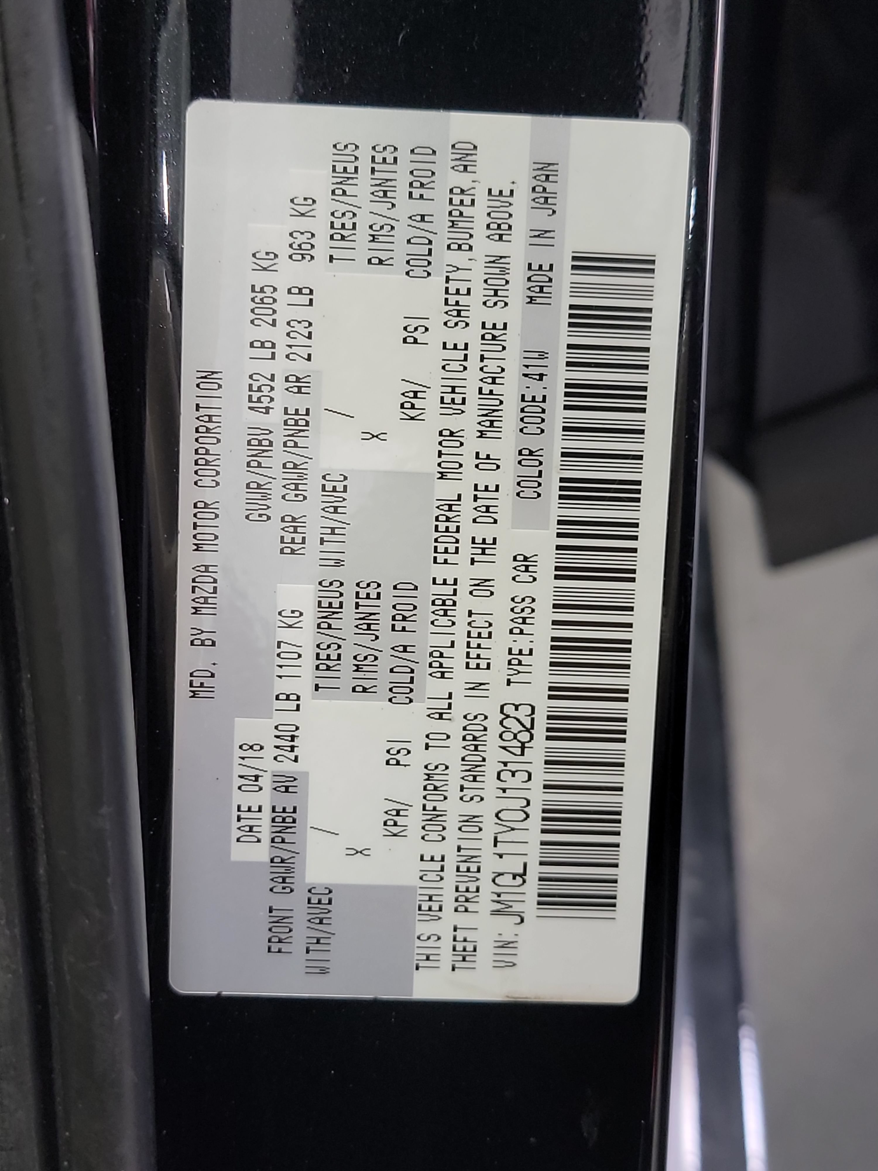 Used 2018 MAZDA MAZDA6 Grand Touring FWD image 33