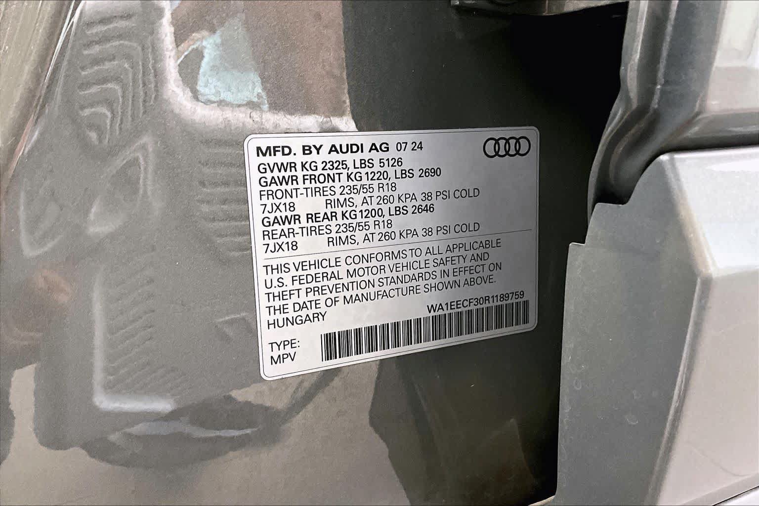 Used 2024 Audi Q3 2.0T Premium Plus w/ Premium Plus Package AWD/4WD image 34