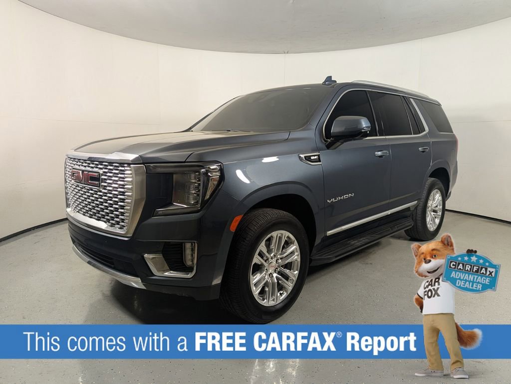Used 2021 GMC Yukon SLT w/ SLT Luxury Plus Package RWD image 3