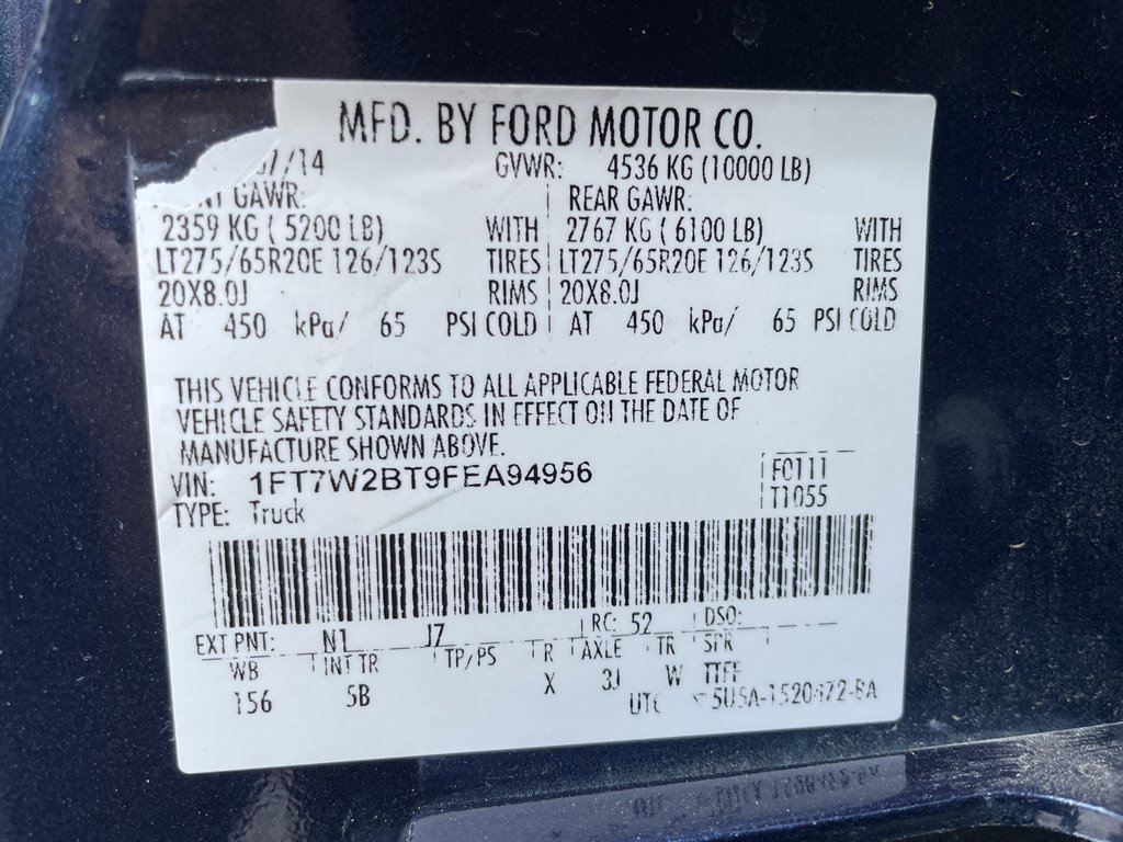 Used 2015 Ford F250 Lariat w/ Lariat Ultimate Package image 45