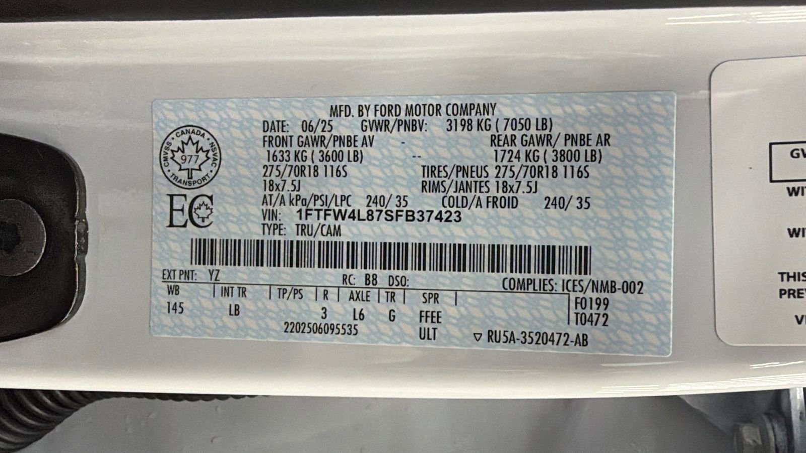 Used 2025 Ford F150 Tremor AWD/4WD image 40