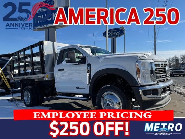 New 2024 Ford F550 4x4 Regular Cab Super Duty w/ XL Chrome Package image 1