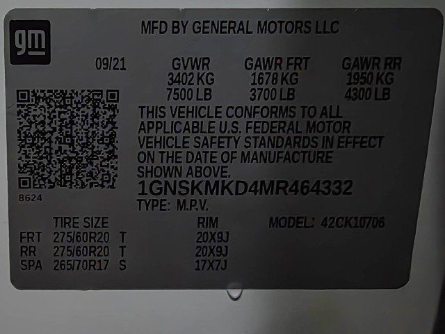 Used 2021 Chevrolet Tahoe LS image 44