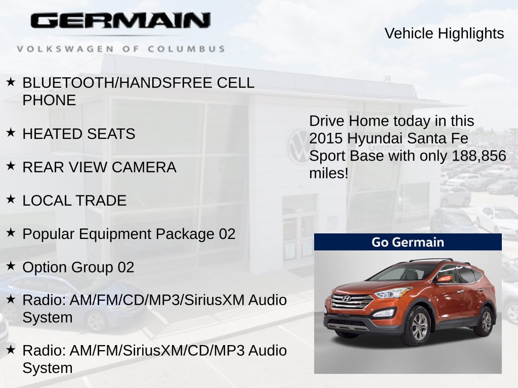 Used 2015 Hyundai Santa Fe Sport w/ Option Group 02 FWD image 5