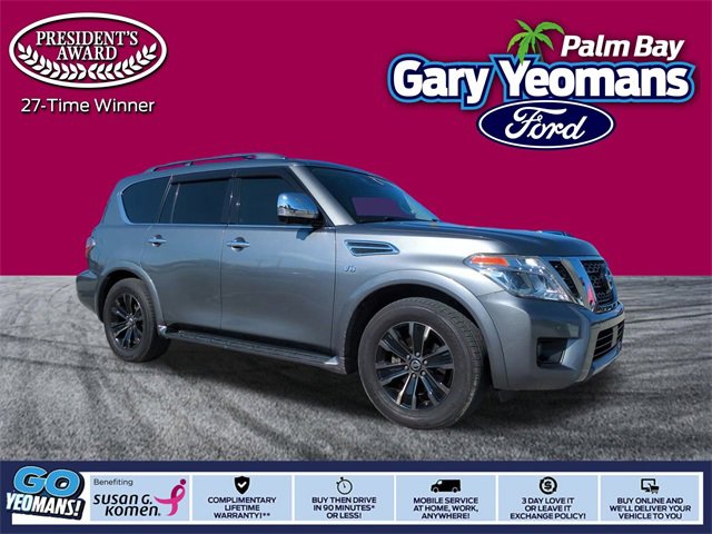 Used 2020 Nissan Armada Platinum w/ Captain's Chairs Package