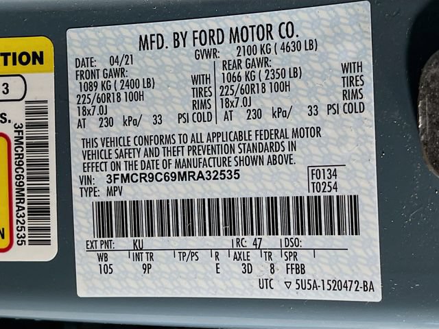 Used 2021 Ford Bronco Sport Outer Banks AWD/4WD image 29