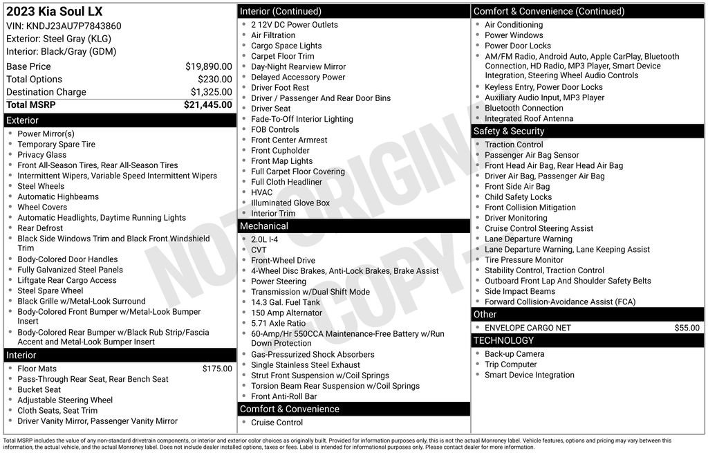 Used 2023 Kia Soul LX image 39