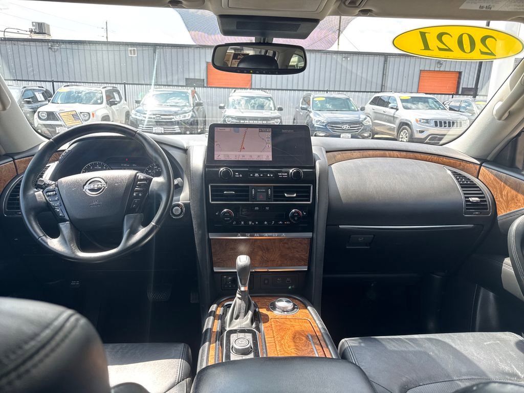 Used 2021 Nissan Armada SL w/ Captain's Chairs Package AWD/4WD image 12