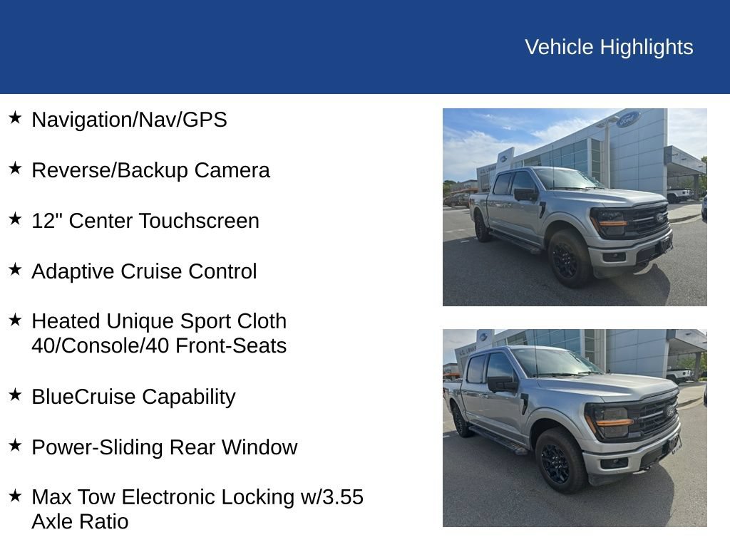 Certified 2024 Ford F150 XLT w/ Equipment Group 302A MID AWD/4WD image 10