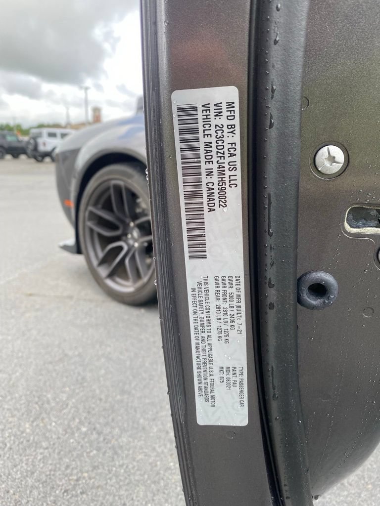 Used 2021 Dodge Challenger R/T Scat Pack RWD image 16