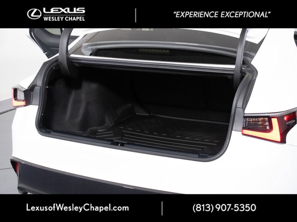Certified 2024 Lexus IS 350 F Sport w/ Blackout Package RWD image 13
