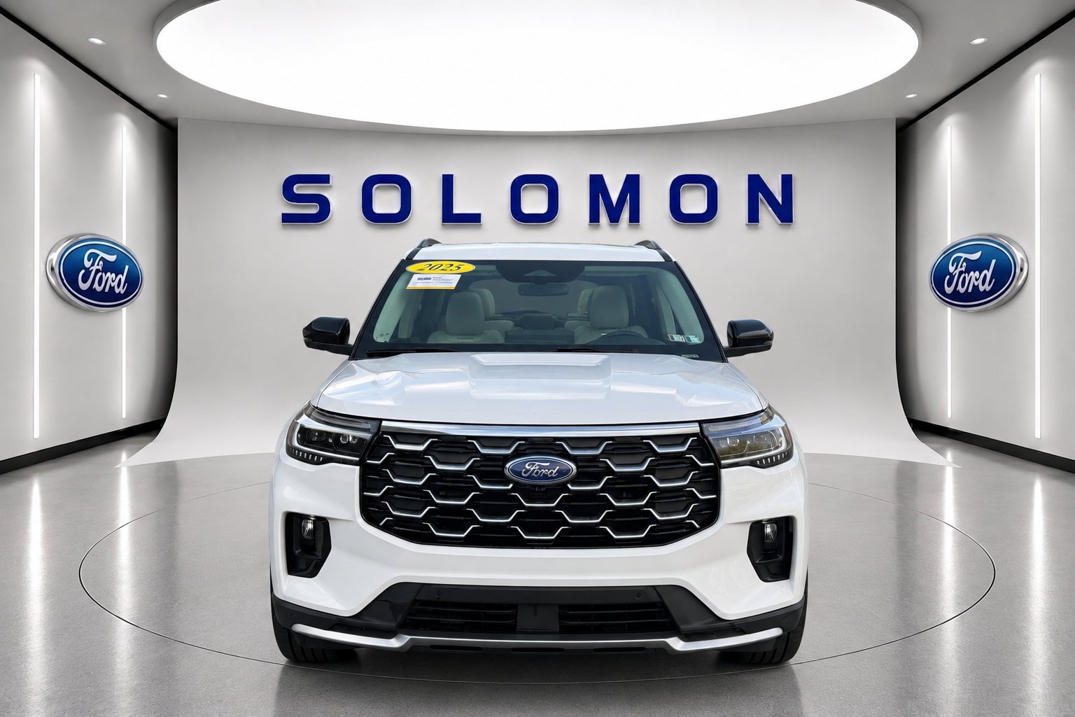 Certified 2025 Ford Explorer Platinum w/ LUX Leather Package AWD/4WD image 2