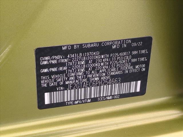 Certified 2023 Subaru Crosstrek 2.0i Premium AWD/4WD image 29