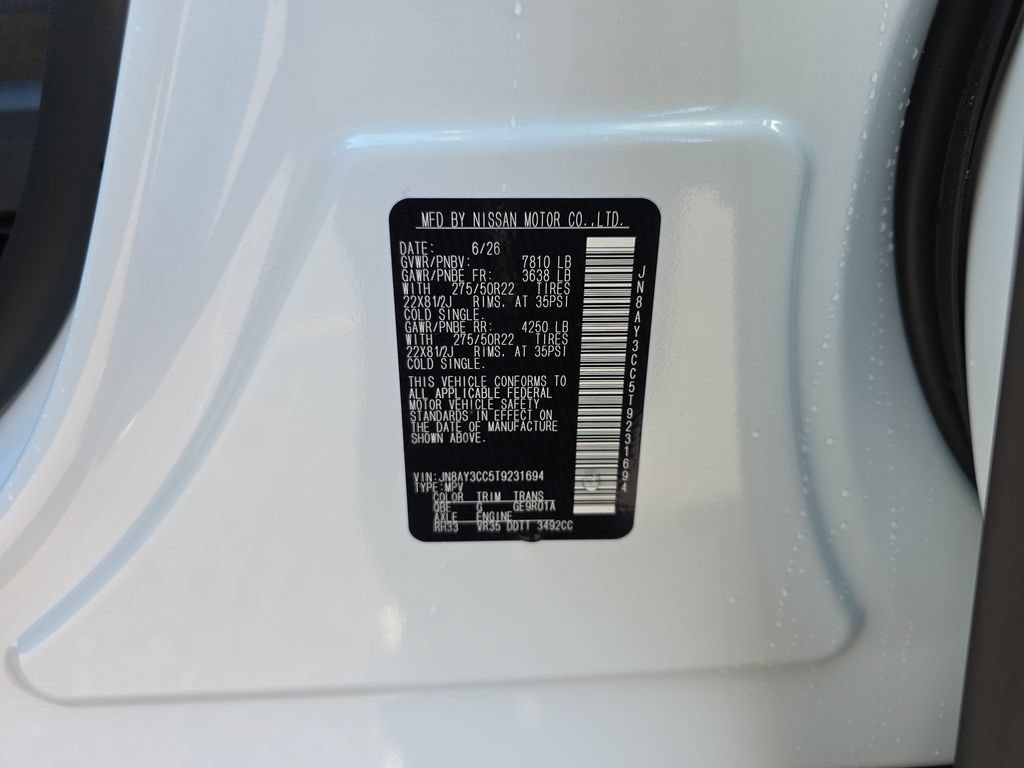New 2026 Nissan Armada Platinum Reserve AWD/4WD image 33