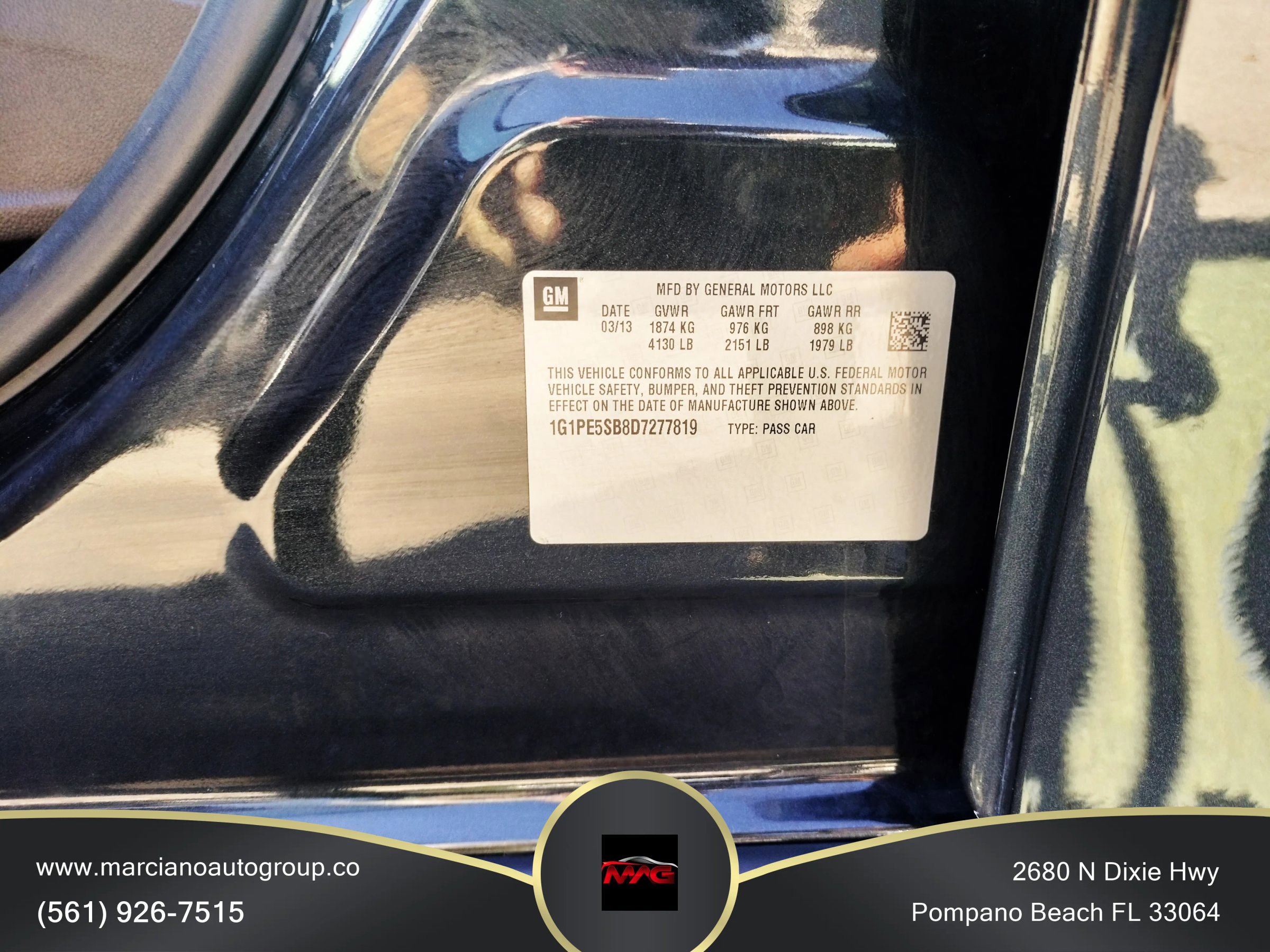 Used 2013 Chevrolet Cruze LT w/ RS Package image 33