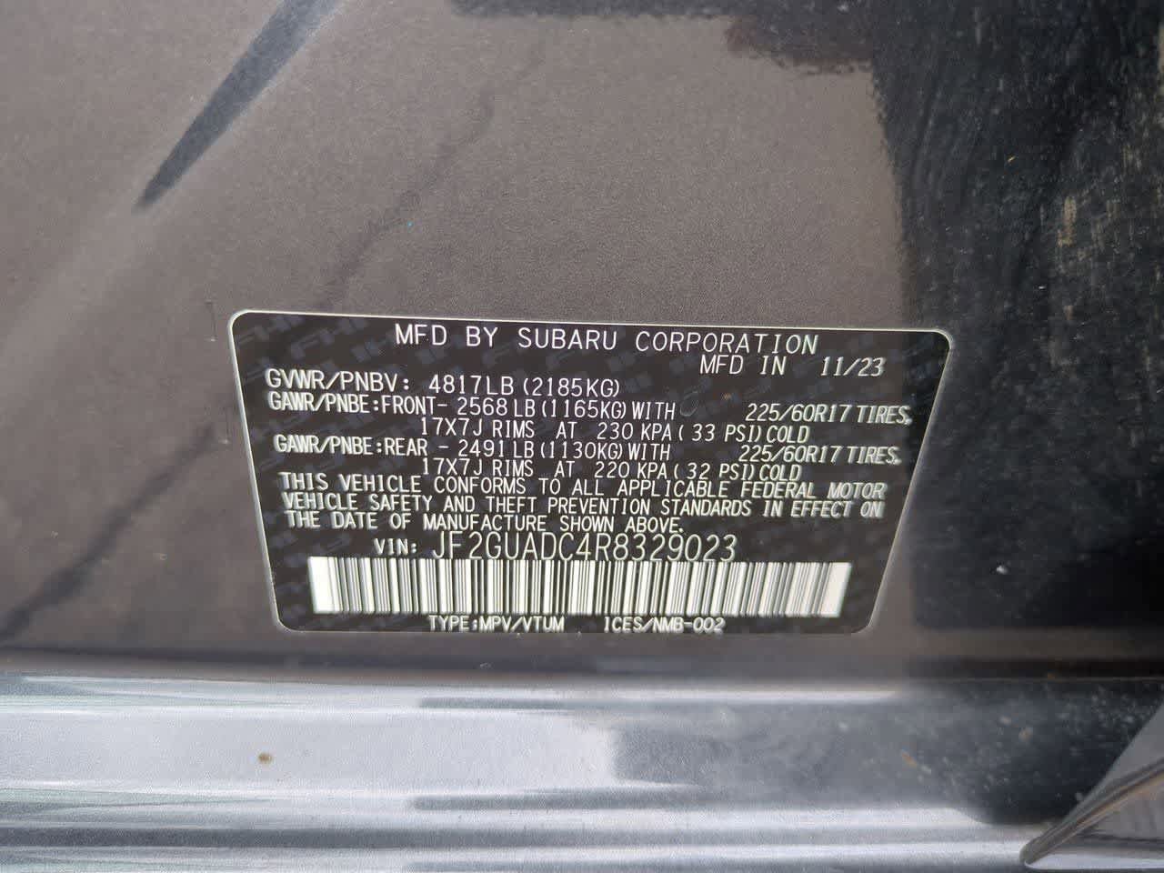 Used 2024 Subaru Crosstrek 2.0i Premium AWD/4WD image 30