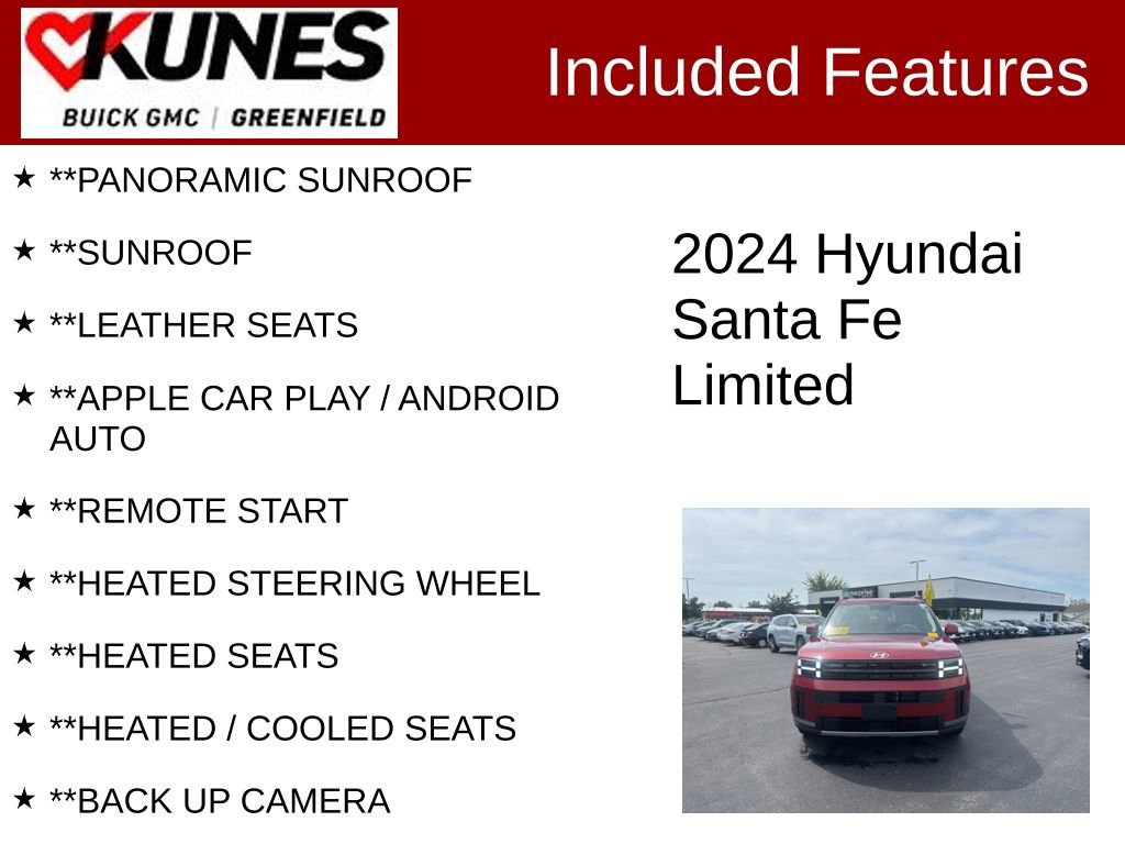 Used 2024 Hyundai Santa Fe Limited image 2