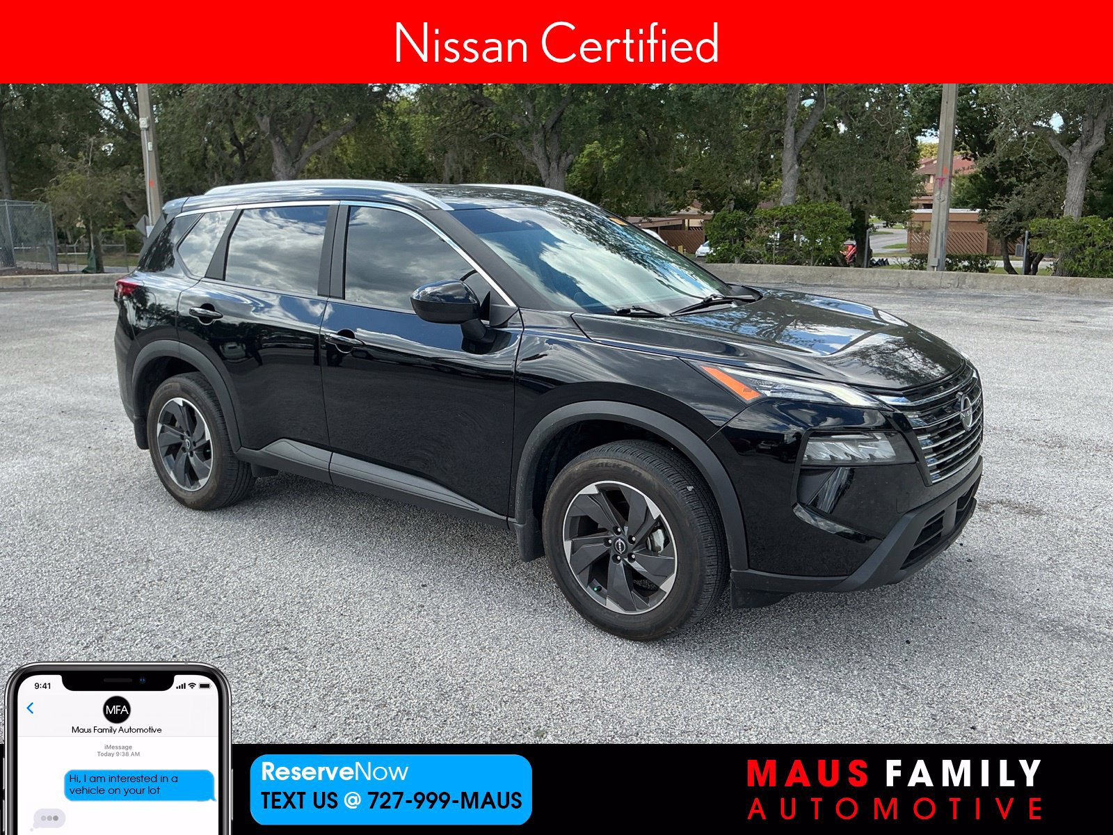 Certified 2025 Nissan Rogue SV w/ SV Premium Package