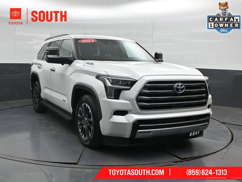 Used 2023 Toyota Sequoia Limited w/ Tow Technology Package AWD/4WD image 4