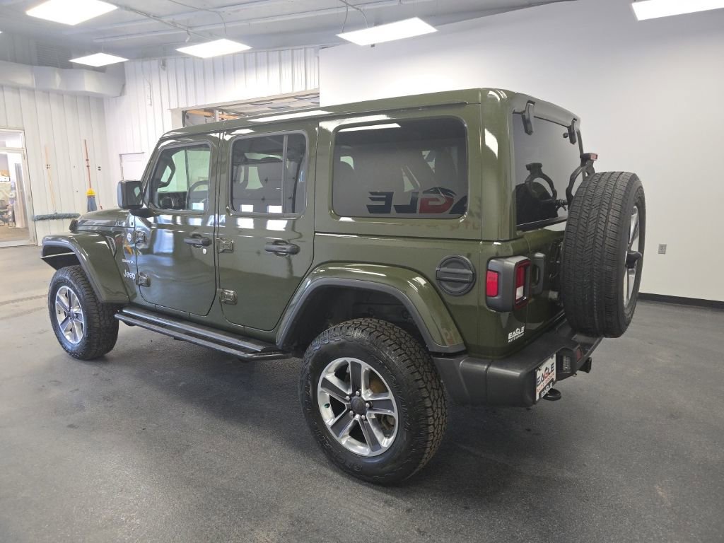 Used 2021 Jeep Wrangler Unlimited Sahara w/ Uconnect 4C Nav & Sound Group image 7